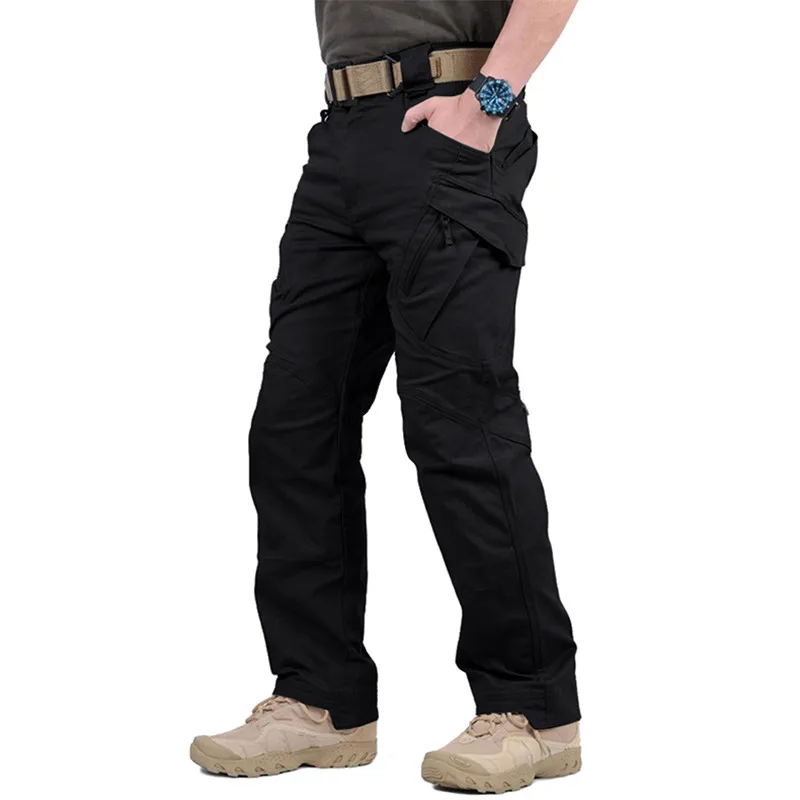 

Military Tactical Pants Men SWAT Combat Army Trousers Many Pockets Outdoor Hikling Waterproof Wear Resistant Casual Cargo Pants