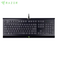 razer cynosa gaming keyboard spill resistant design programmable macro functionality quiet cushioned