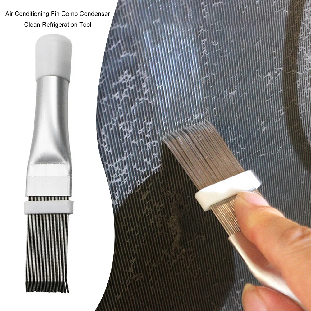 

Car A/C Radiator Condenser Evaporator Fin Coil Comb Air Conditioner Coil Straightener Cleaning Tool Auto Cooling System