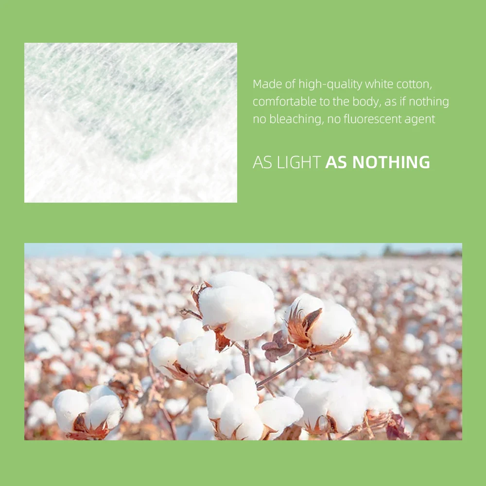 3 пакетов много шуя гигиенические прокладки органического хлопка анион колодки