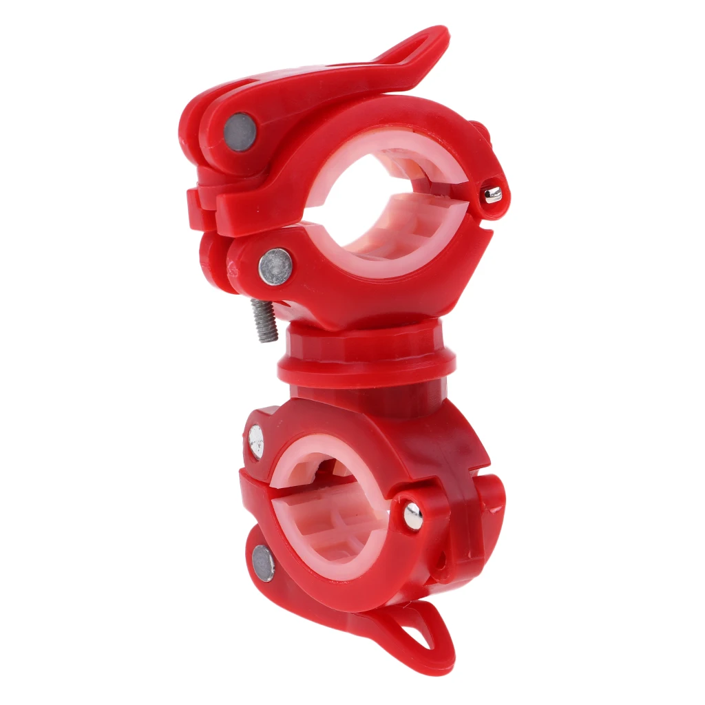 Bike Flashlight Torch Clamp/Bicycle Air Pump Clip Holder/Cycling Light Grip Bracket Reliable and Easy to Use | Спорт и развлечения