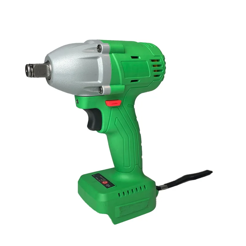 

Cordless Brushless Impact Wrench 380NM Heavy Duty Wireless Wrench for Automobile Li-ion Battery