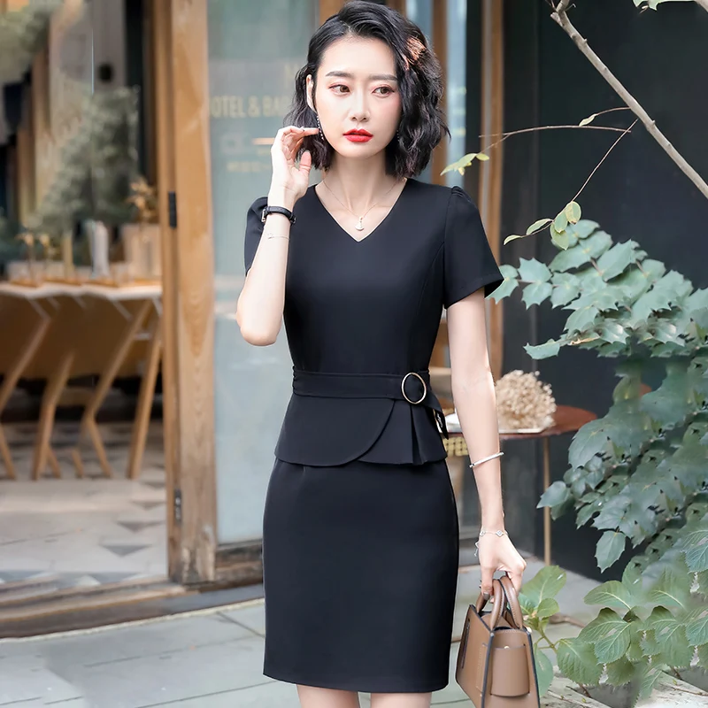 Женский формальный пиджак красный деловой костюм комплект из платья и куртки