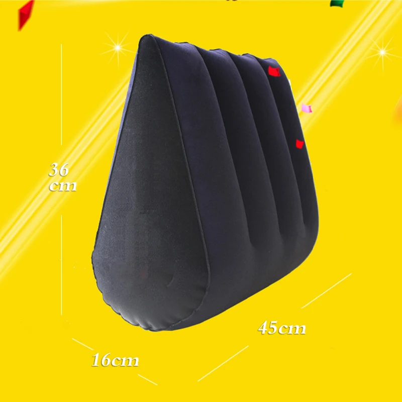 Newest Fashion Inflatable Sex Pillow Magic Toys Couple Game Toy Magic Cushion Triangle Love Position