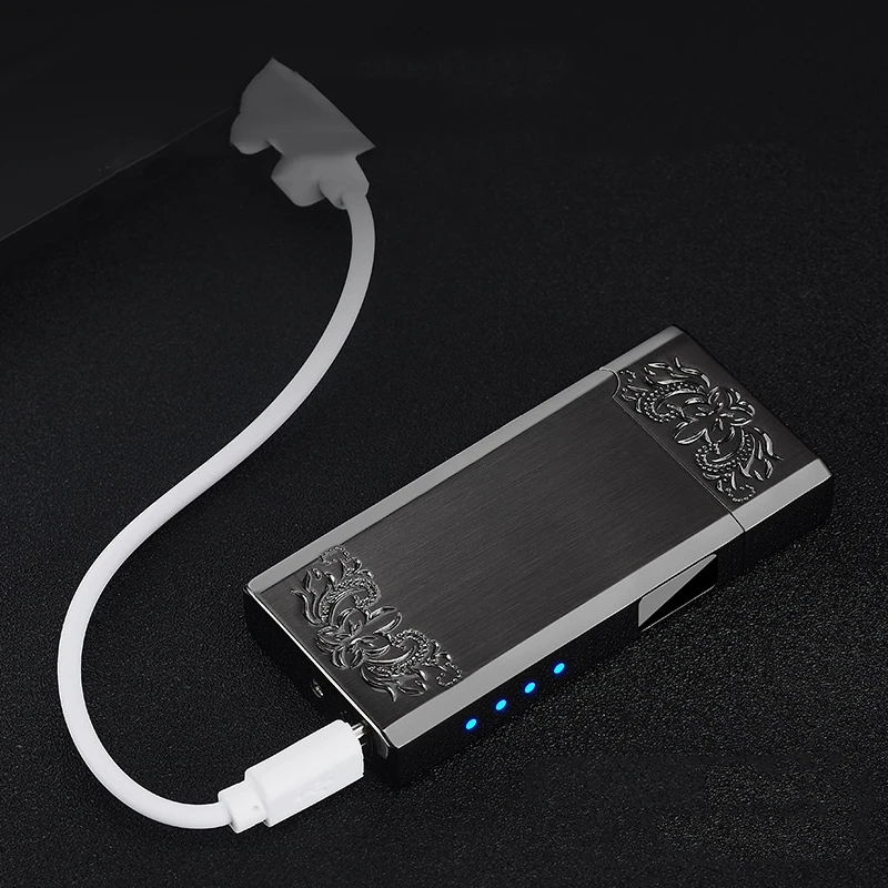 Новый громкий прикуриватель с двойной дугой сенсорным датчиком мощности и