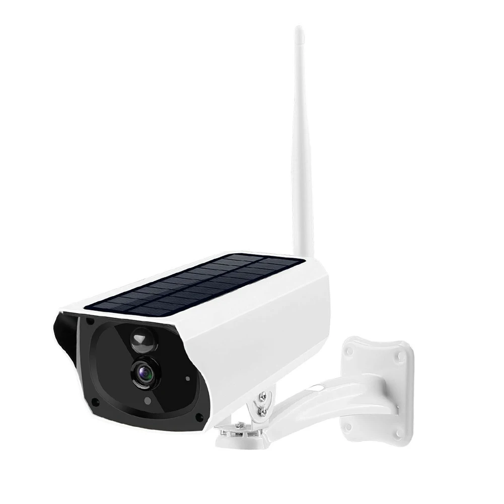

Outdoor Solar Powered 1080P HD IP Camera IP67 Waterproof Security Night Vision Mini Camera for iOS & Android Smart Cell Phone