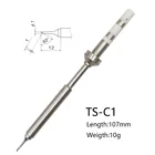 1 шт. TS-C1 TS100 Электрический паяльник наконечник 65 Вт Цифровой сменный наконечник сварочные инструменты для LCD Мини паяльная станция