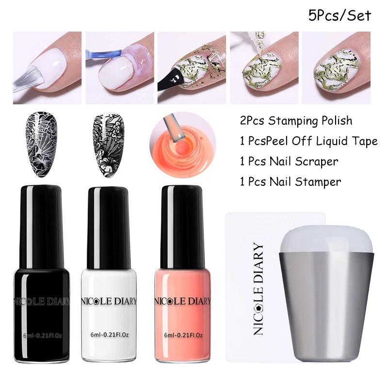 Жидкая лента NICOLE DIARY для снятия изоляции Легкая очистка быстрая Чистка кожи