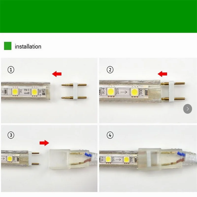 

AC 220V SMD 5050 LED Strip Flexible Lights Waterproof Led Strip String Light + Power Plug 60leds/m led lamp Home Decor 5M 10M 20