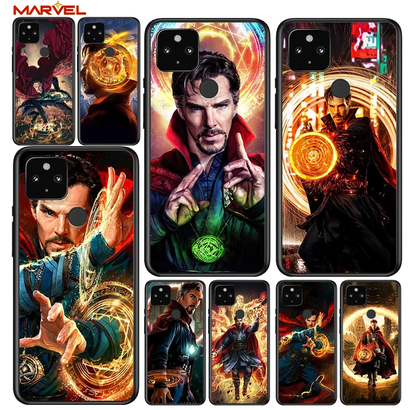 

Doctor Strange Marvel hero Shockproof Cover for Google Pixel 5 5A 4 4A XL 5G Black Phone Case Shell Soft Fundas Coque Capa