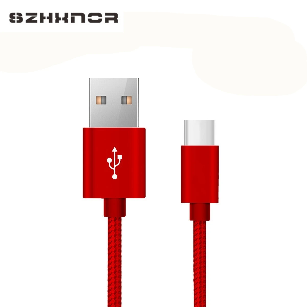 Красный 2 м быстрое зарядное устройство type C USB кабель провода для SAMSUNG S10 A40 A50 M20 Xiaomi Mi 9 Leagoo S9 Xperia XA1 XZ Doogee Honor 10 9 V20