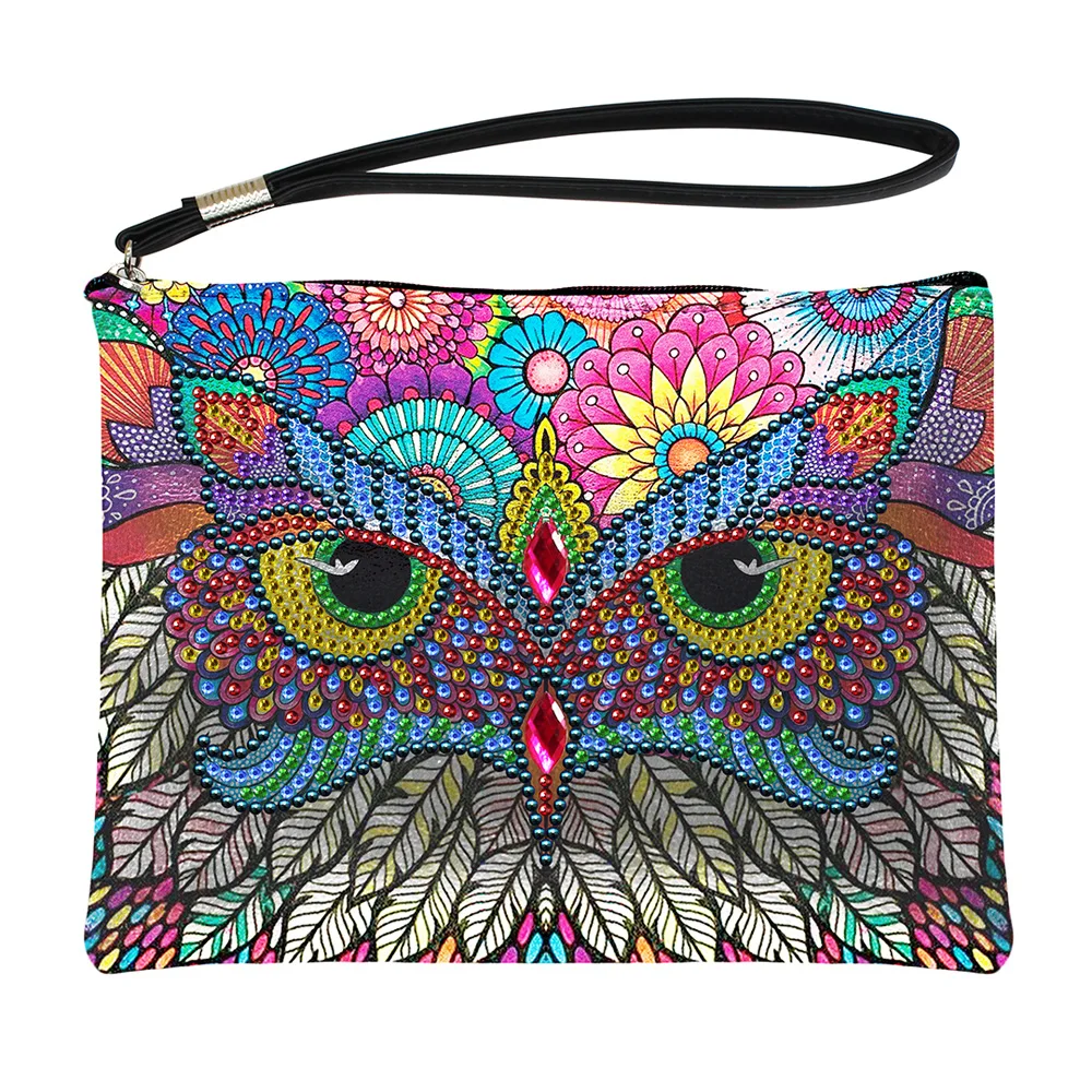 Кошелек особой формы с алмазной росписью 5D DIY Вышивка крестиком женский браслет