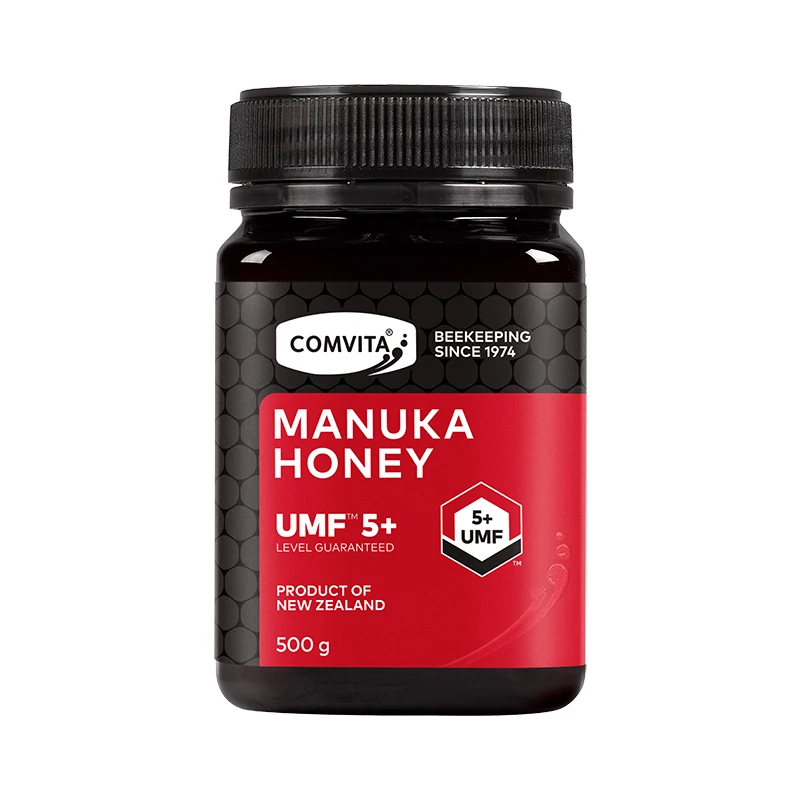 

NEWEST NewZealand Comvita Manuka Honey UMF5+500g for Digestive Immune Health Respiratory System Cough Sooth Coughs Sore Throat