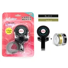 DIY писатель этикетка, тем самым позволяя зернам раскрыться 2 рулона тиснение лент 9 мм х 3 м этикетки пополнения лента для MOTEX этикетировщик E-101 пишущая машинка