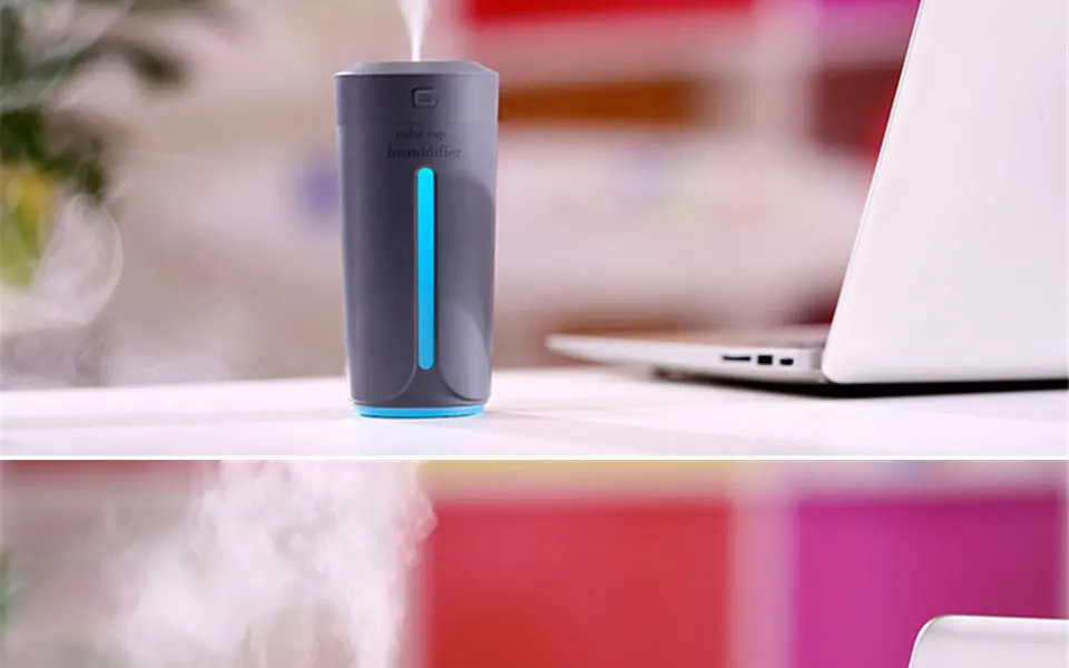 THANKSHARE USB увлажнитель воздуха устраняет статическое электричество чистый воздух уход за кожей нано спрей технология немой дизайн автомобиля офиса