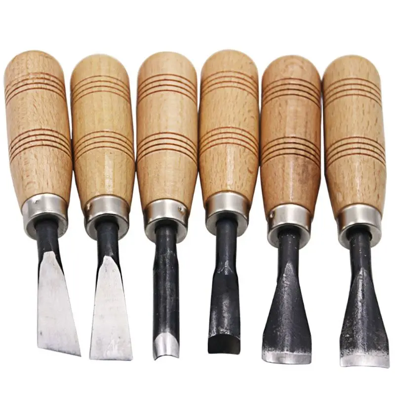 

Набор ножей для резьбы по дереву 6 шт./компл. ручные инструменты «сделай сам» Набор ножей набор инструментов для деревообработки