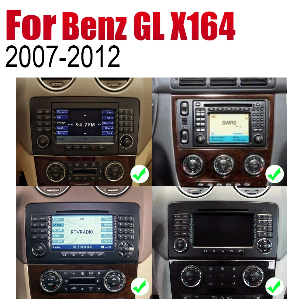 Android автомобильный DVD GPS Navi для Mercedes Benz GL X164 2007 ~ 2012 NTG плеер навигация WiFi BT Mulitmedia