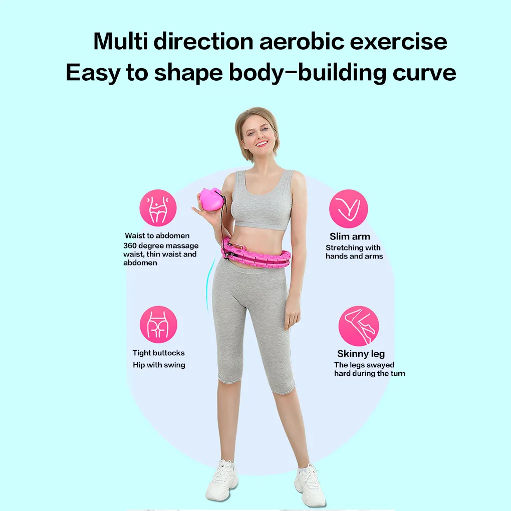 Съемный спиннинговый обруч для мужчин и женщин пивной живот похудения домашний