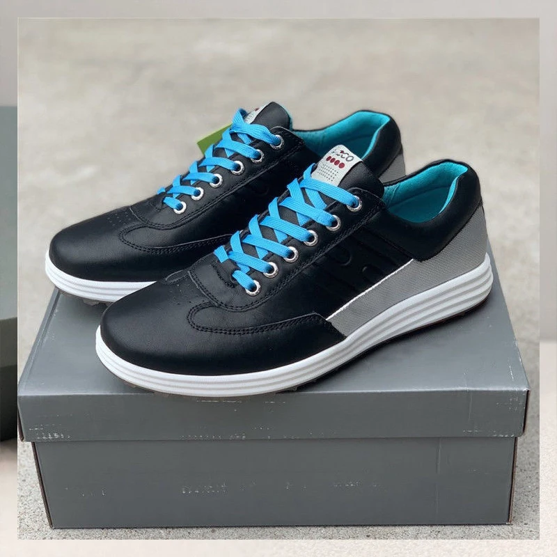 

Original Men Youth Casual Footwear Black Mens Designer Sneakers High Quality Man Genuine Leather Shoes Rubber Walking Shoe Mens