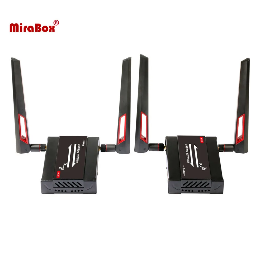 MiraBox 1080P беспроводной HDMI удлинитель 200 м передатчик приемник с поддержкой петли и