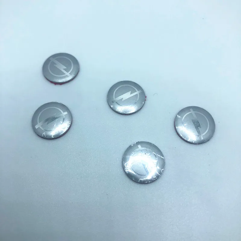 5PCS 14mm Remote Key Emblem Logo Sticker for Opel H G Corsa Insignia Astra Antara Meriva Zafira Interior decoration Decal - купить по