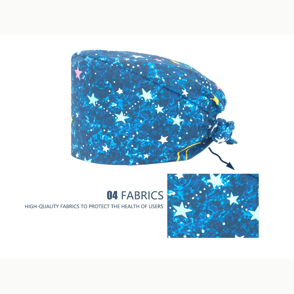 Шапка зубного аниме с повязкой на голову эластичная повязка для медсестер