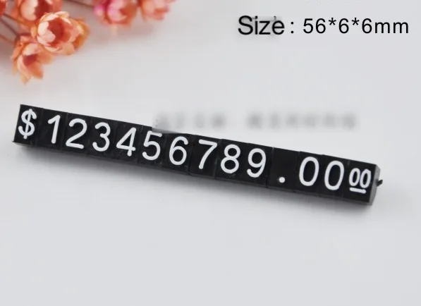 

20pcs 56x6x6mm Jewelry Watches Garment Price Card Tags