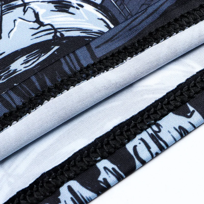 Men T-Shirt Compression Short-Sleeves Summer 3D Print Tees Streetwear Sportswear Rashguard Shirts Quick-Dry Gym Fitness Tops