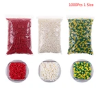 Пустые жесткие пустые желатиновые капсулы размером 0 #1 #2 #3 #, гель для лекарственных препаратов, емкость для заправки таблеток, 1000 шт.