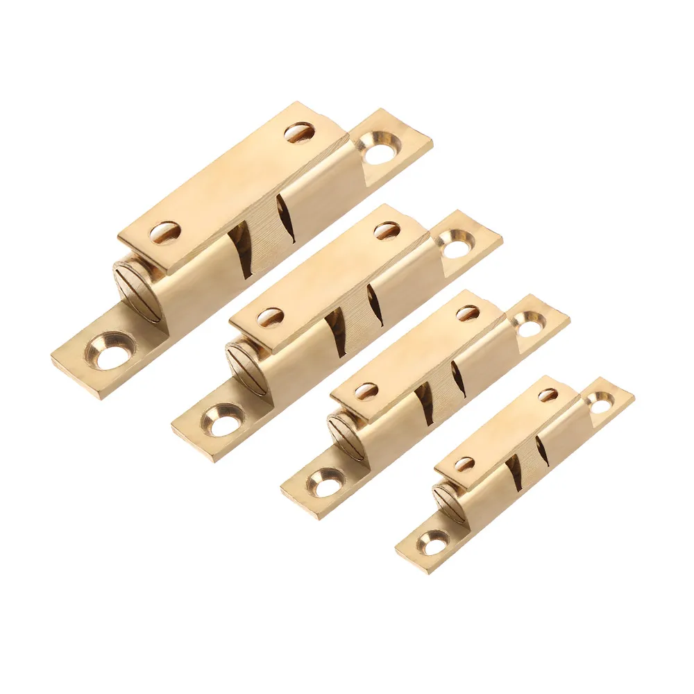 Новинка латунный дверной выключатель внутренняя блокировочная Пряжка ролик для