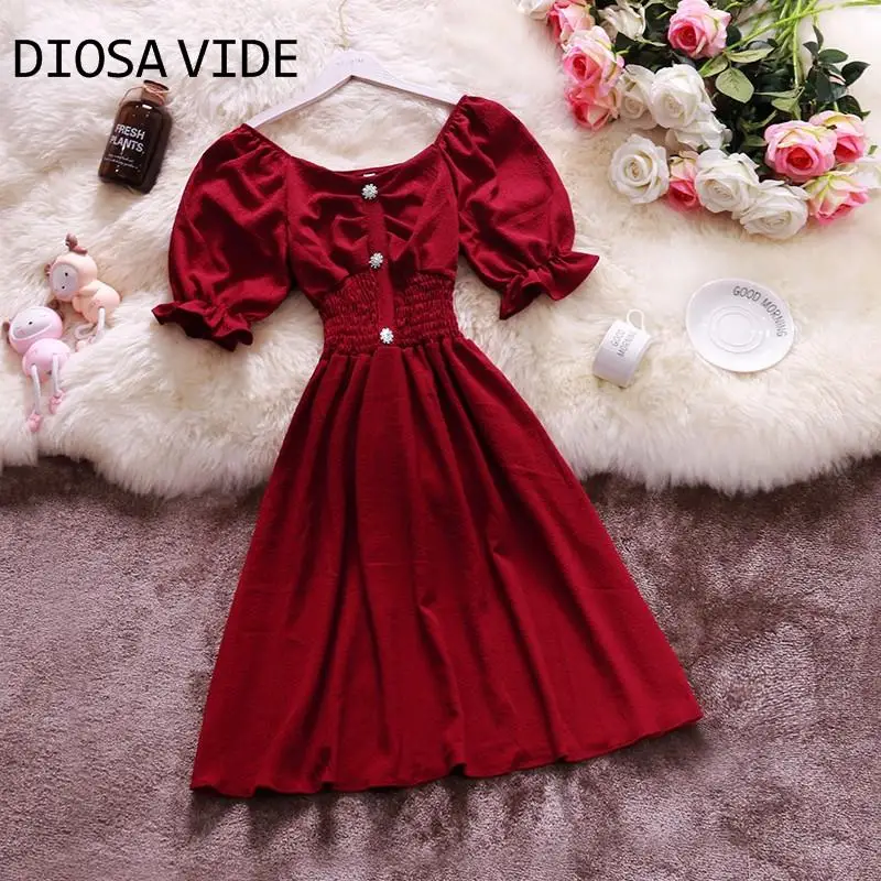 Сладкий темперамент среднего и длинного шифона 2020 Лето новый однорядный