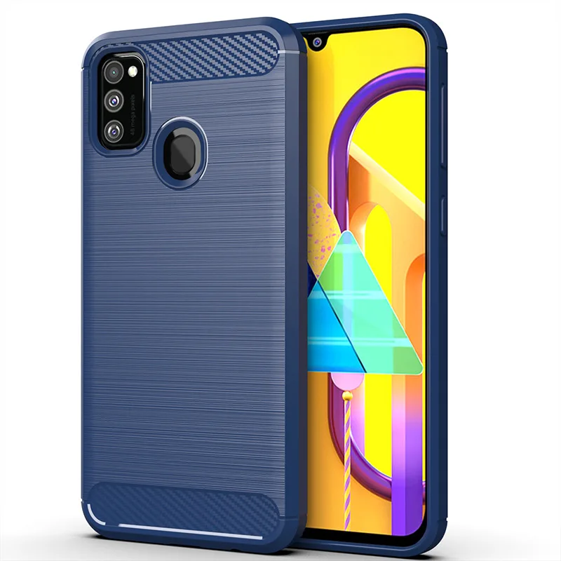 Чехол для Samsung Galaxy M30s M40S M60S M80S мобильный телефон защитный чехол с матовым рисунком