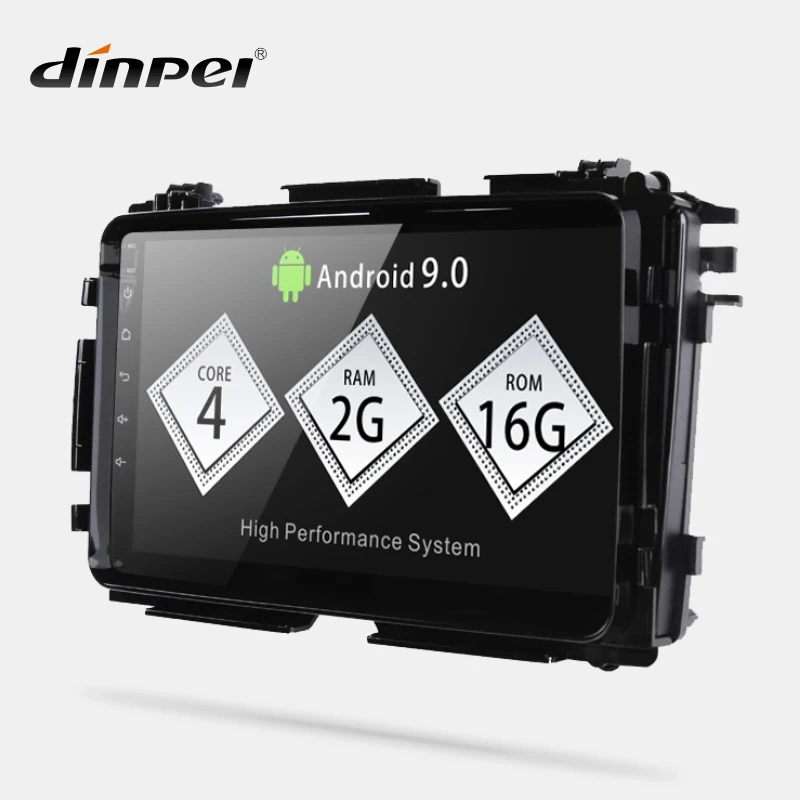 Dinpei Android 9 0 автомобильный Радио gps для Honda Vezel HR-V HRV XR-V XRV 2014 2015-2018 MP5 Wifi навигация