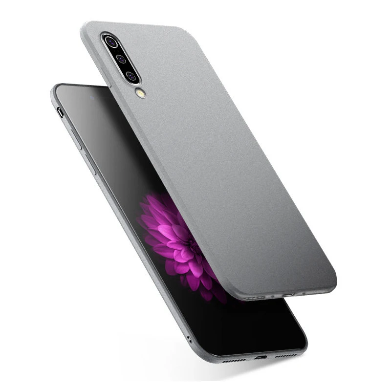 Силиконовый матовый телефон случае для samsung Galaxy A10 A20 A30 A40 A50 A70 A80 A90 S8 S9 S10e S10 плюс Note10 9 8 тонкий Песчаник чехол