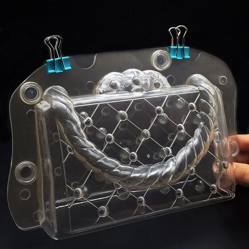 Пластиковая форма для шоколада 3D Diy ручной работы торт леди мешок шоколадная
