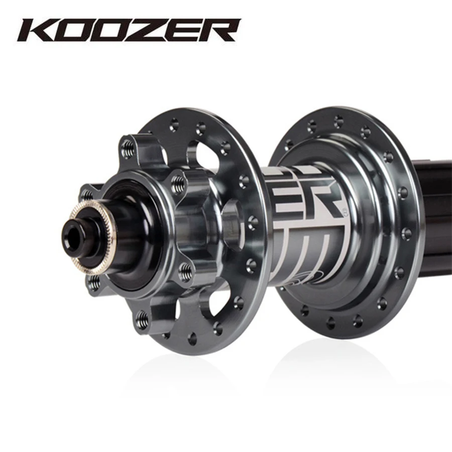 KOOZER XM460 Передняя Задняя Ступица 100*9/15 мм 135*10/142*12 QR через 32 отверстия велосипедные втулки quick release 4 подшипник 6 pawls велосипед ступица часть