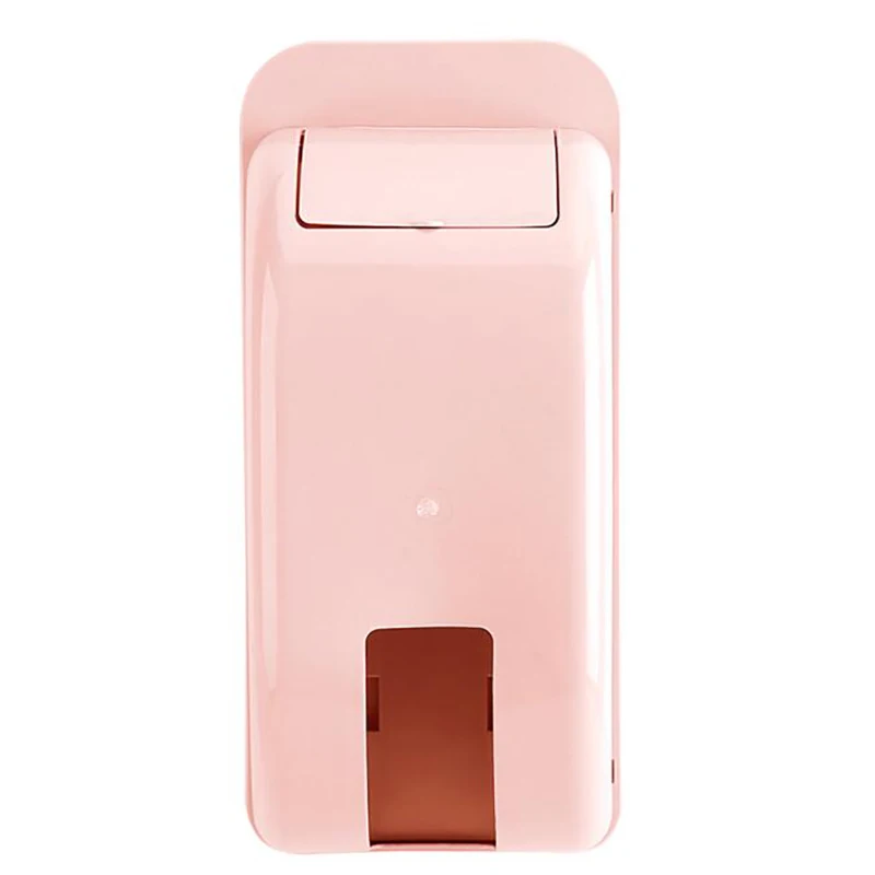 pink Пластиковые мешки для мусора, держатель для хранения, коробка для хранения, кухонный органайзер для ванной комнаты, держатель для хранения мусора, органайзер, чехол JJJSN11153 - Цвет: pink