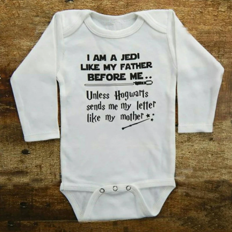 Детская одежда для маленьких мальчиков и девочек Забавный осенний хлопковый