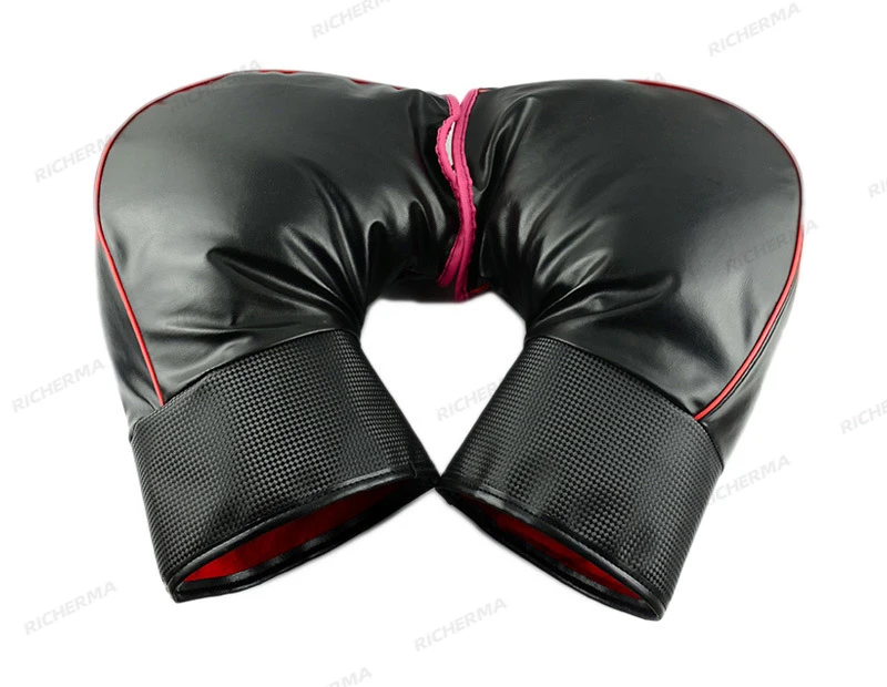 Зимние водонепроницаемые мотоциклетные перчатки мужские теплые ветрозащитные