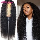 Парик с глубокой волной, парики из человеческих волос на сетке спереди, бразильские парики с неповрежденной кутикулой, парики для женщин с предварительно выщипанной T-образной частью, можно окрашивать цветными волосами