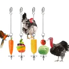 Шпажки для птиц, куриц, овощей, еда, держатель для фруктов для кур, подвесная овощная кормушка, зернистость, лечение птиц, шпажки, товары для кормления