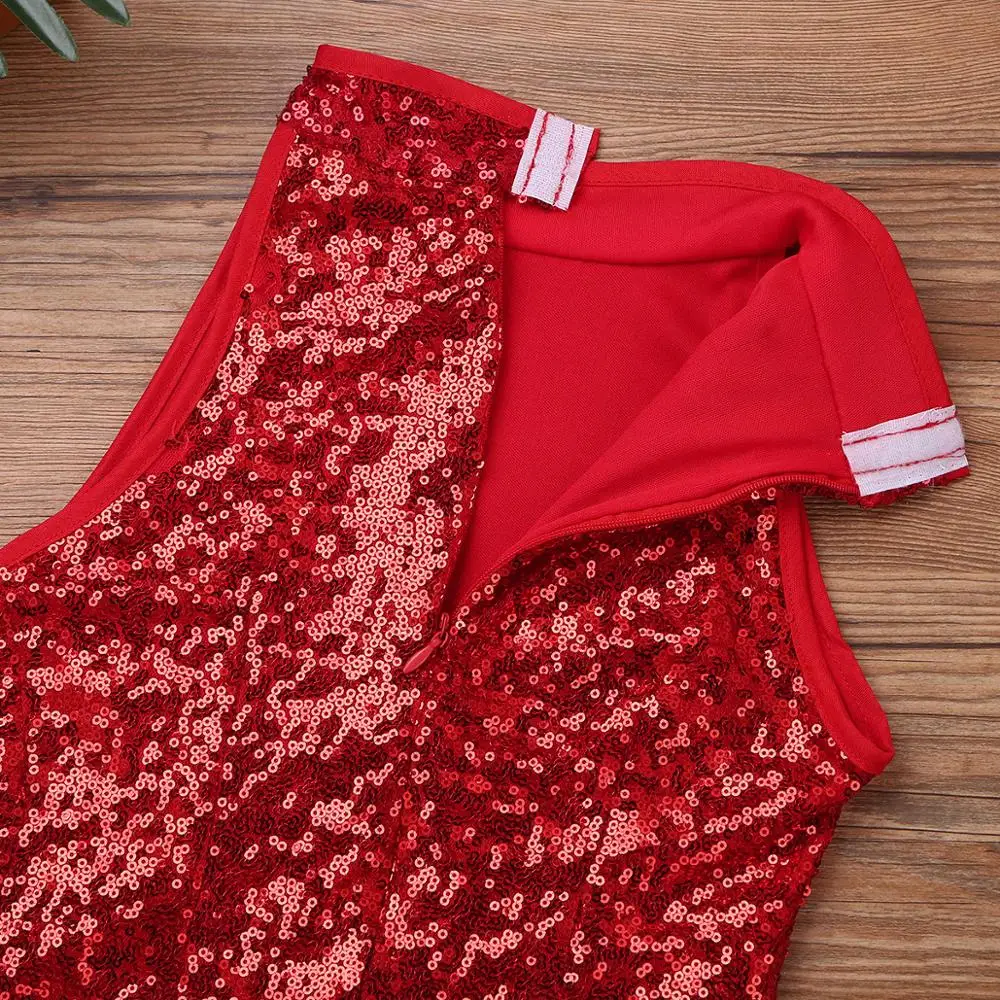 Детское платье для балета танцевальное с блестками в стиле хип хоп джаз Детский