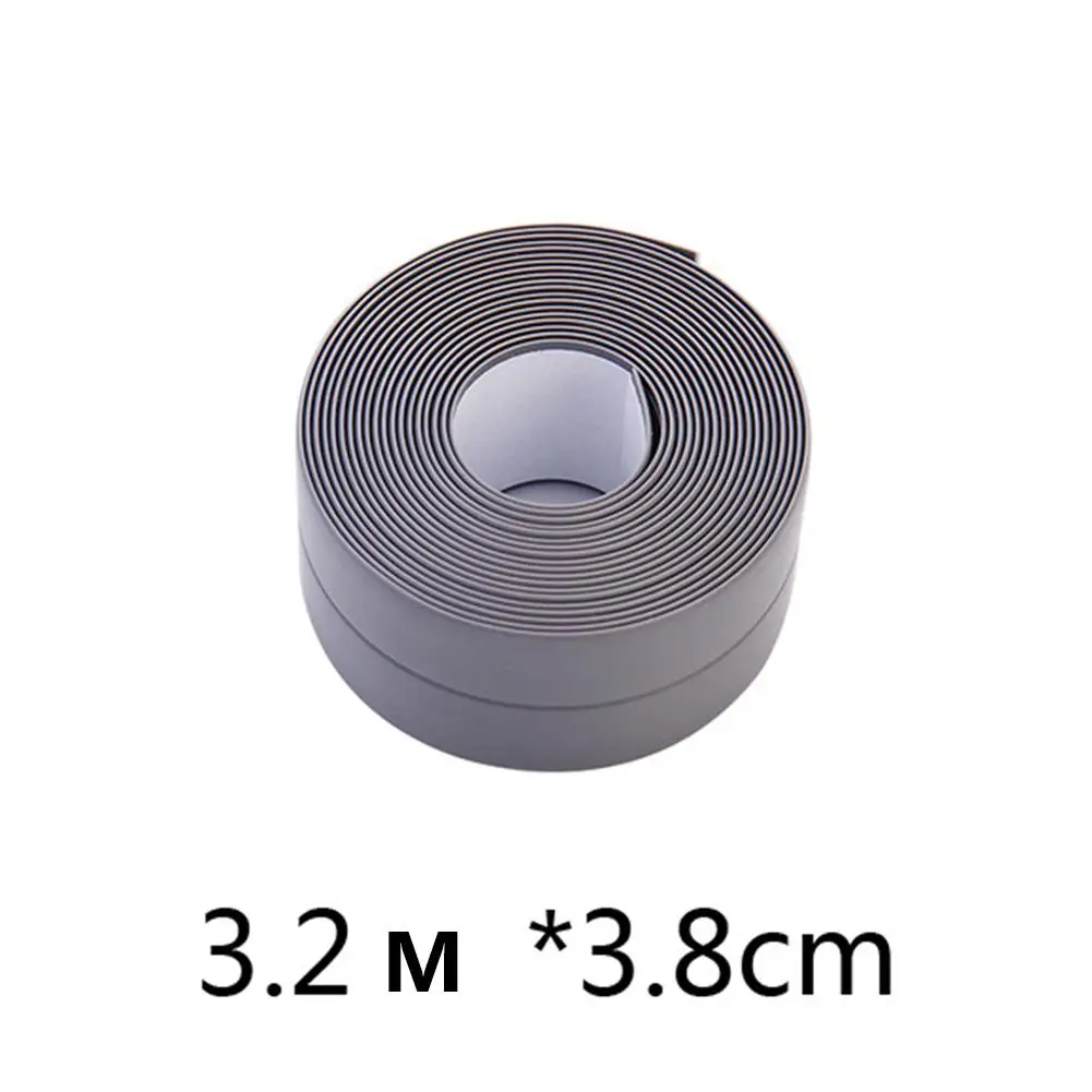 Лента для герметизации ванной душа раковины ванны белая самоклеящаяся