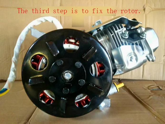 Расширитель диапазона генератор Статор ротор чистая медь 27-полюс катушки