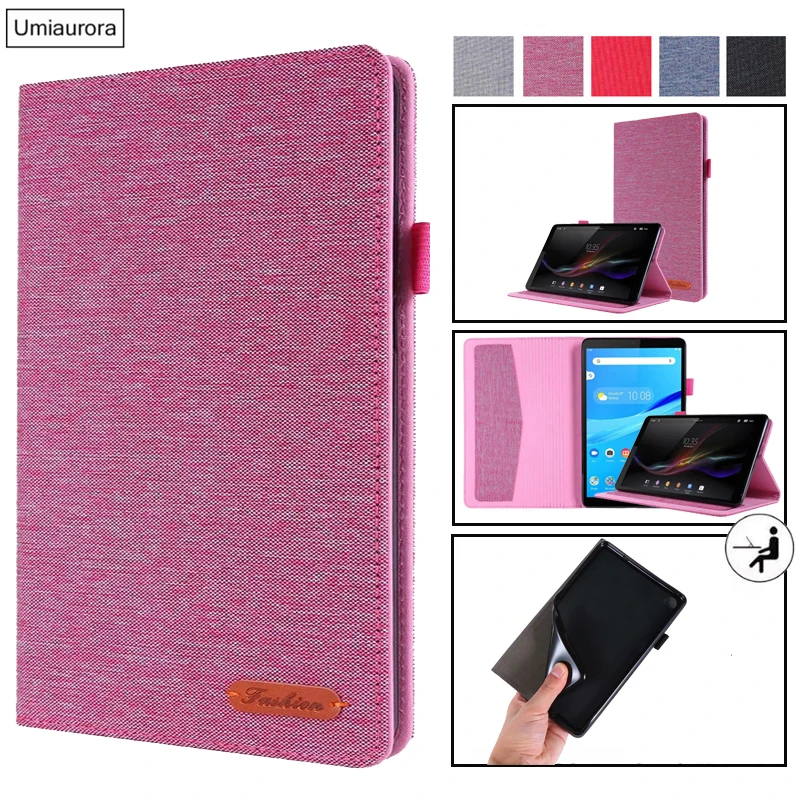

Tablet Case For Lenovo Tab M8 TB 8505F/X Cover Fold Stand Shell Funda for Tab P10 M7 7305F M10 FHD Plus 2nd Gen 10.1 X606F X306F