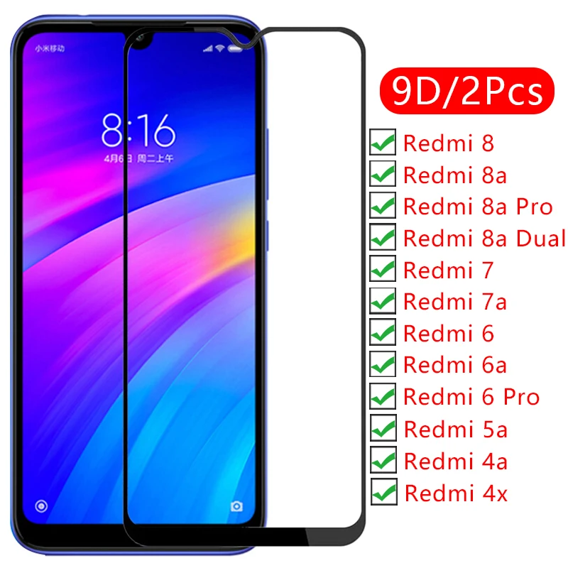 

Защитное стекло 9d для redmi 8a pro dual 7a 6a 5a 4a 4x8 7 6 pro 5 4 a x
