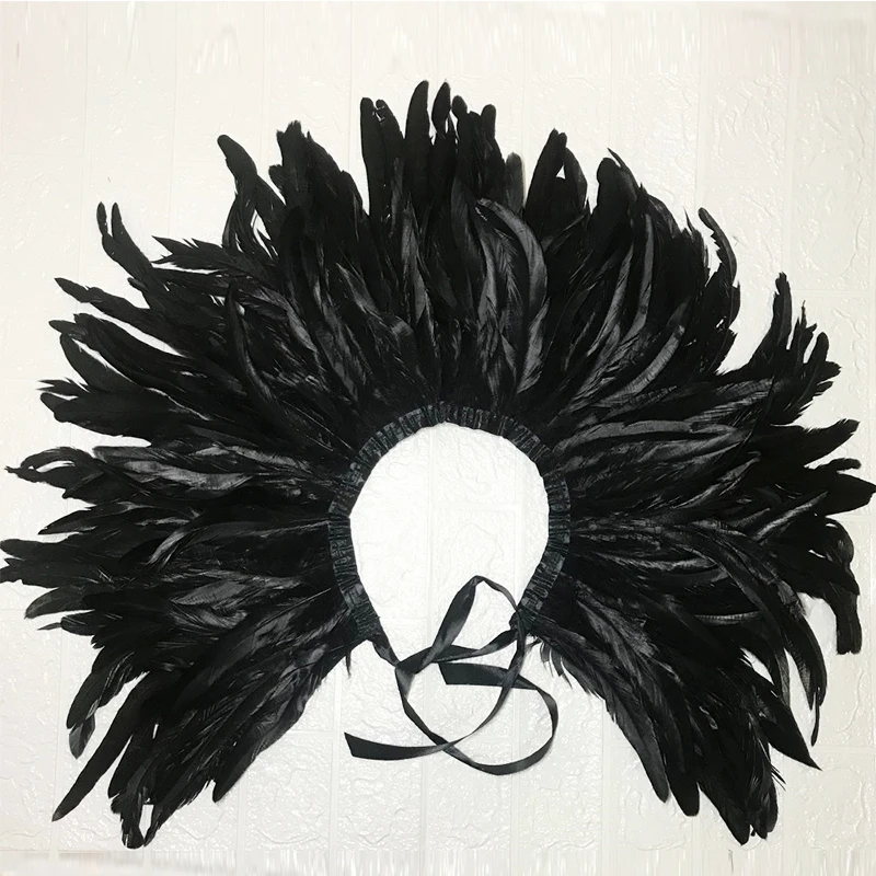 Накидка с перьями накидка палантин вечернее платье натуральными Петушиными