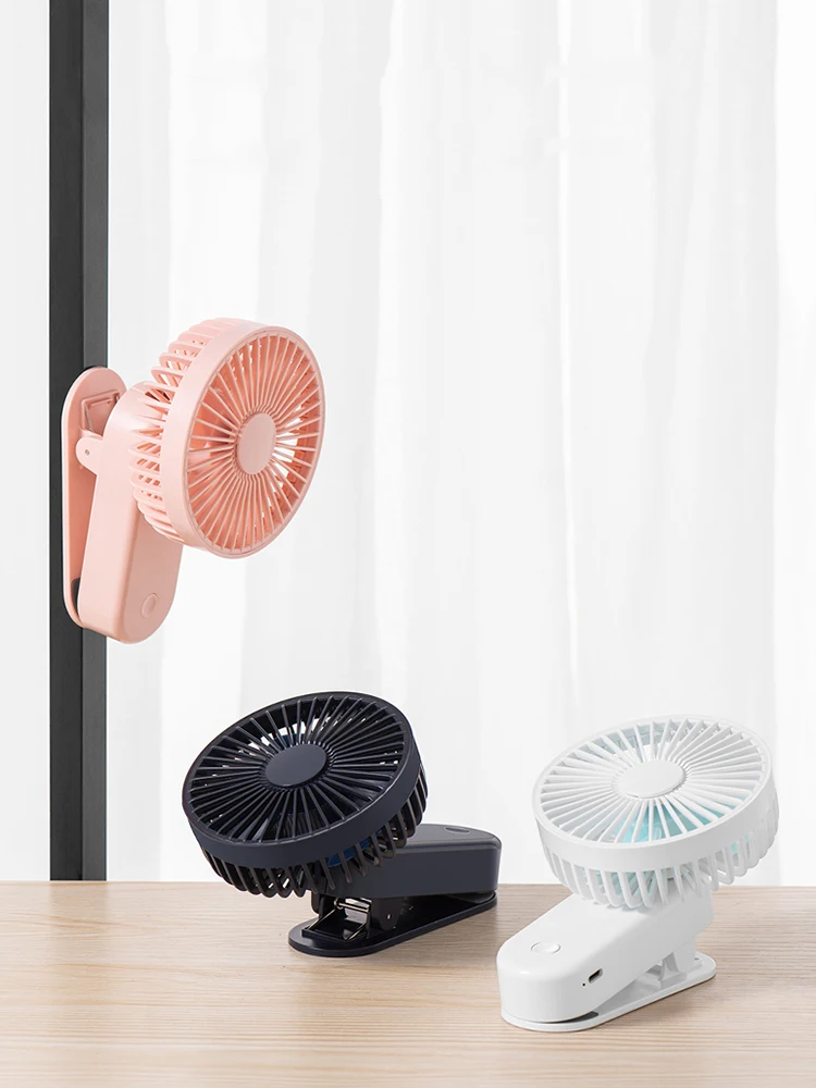 Переносной USB-вентилятор на 3 скорости 1200 мАч | Компьютеры и офис