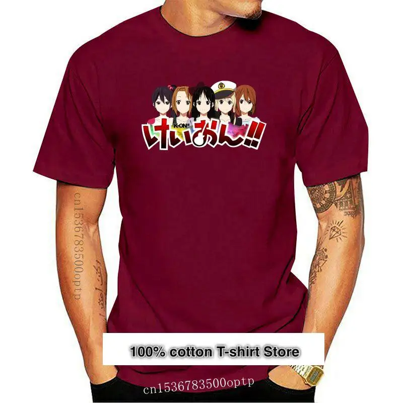 

Новинка k-on! Camiseta negra с рисунками из мультфильмов для мужчин, одежда для мужчин S, M, L, XL, 2XL, 3xl