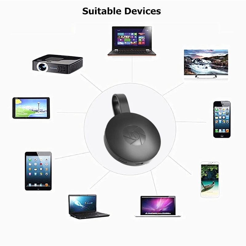TRUMSOON Miracast Anycast Mirascreen TV Stick DLNA Airplay HDMI-compatible Dongle Receiver 1080P for Android iOS | Электроника
